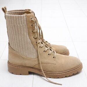 ✨ Sam Edelman Lydell Lace-Up Boots Lug Sole Size 7